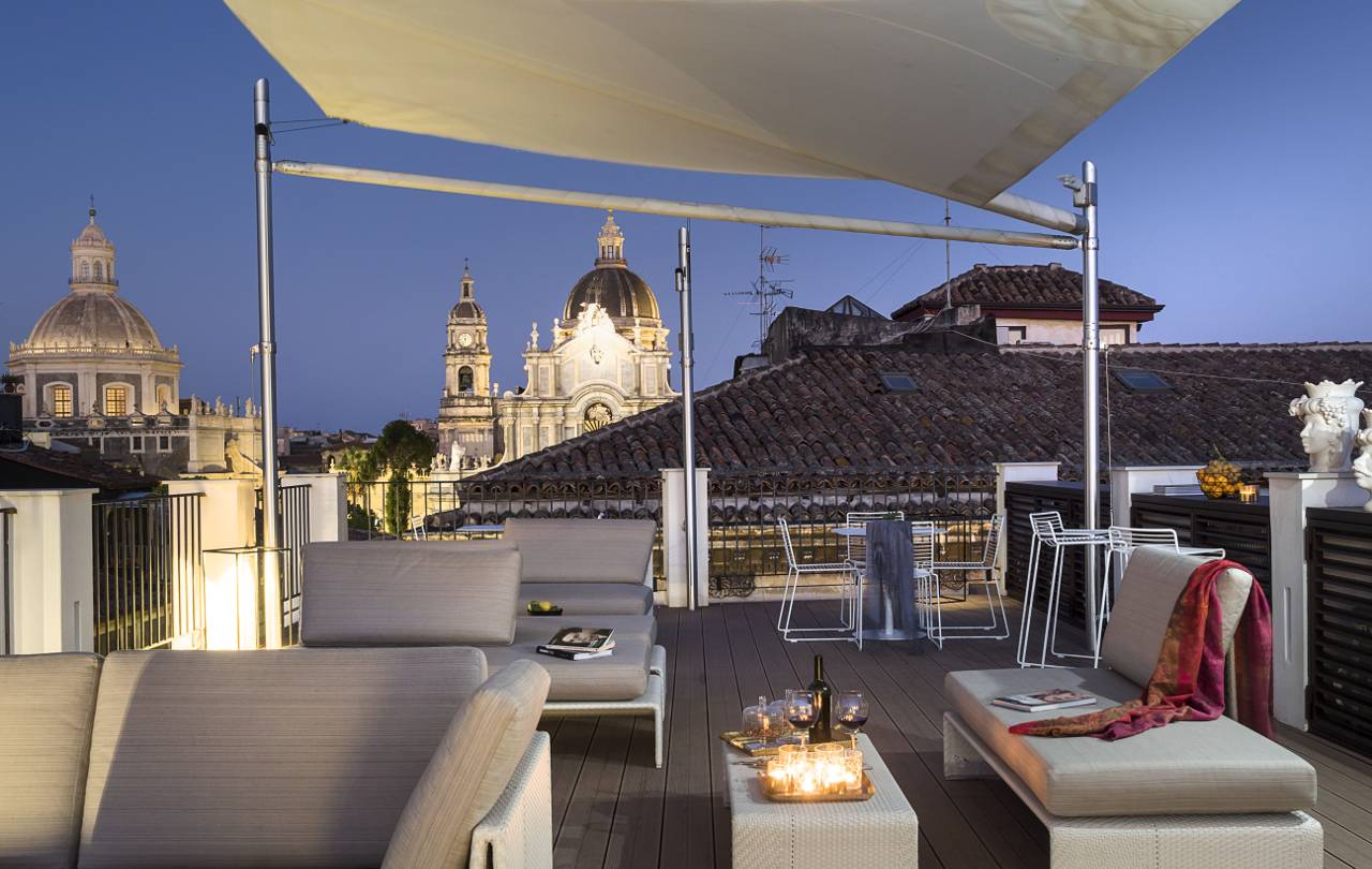 hotel con terrazza panoramica a Catania